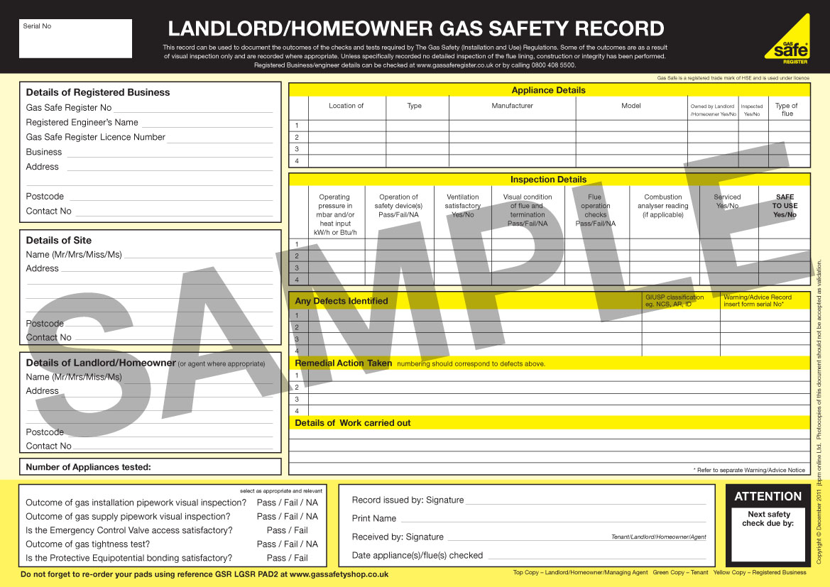Gas Safety Certificates for Landlords & Homeowners