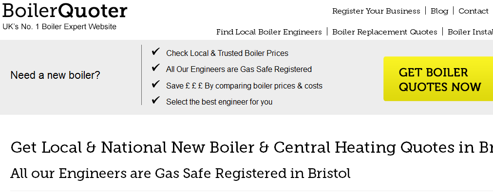 Boilers Bristol - Installations, Replacements & Repairs