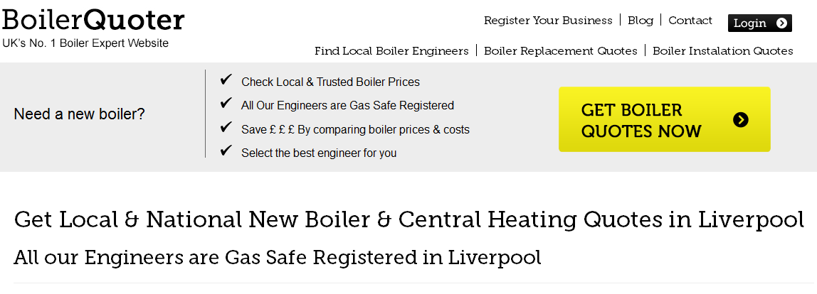 Boilers Liverpool - Installations, Replacements & Repairs